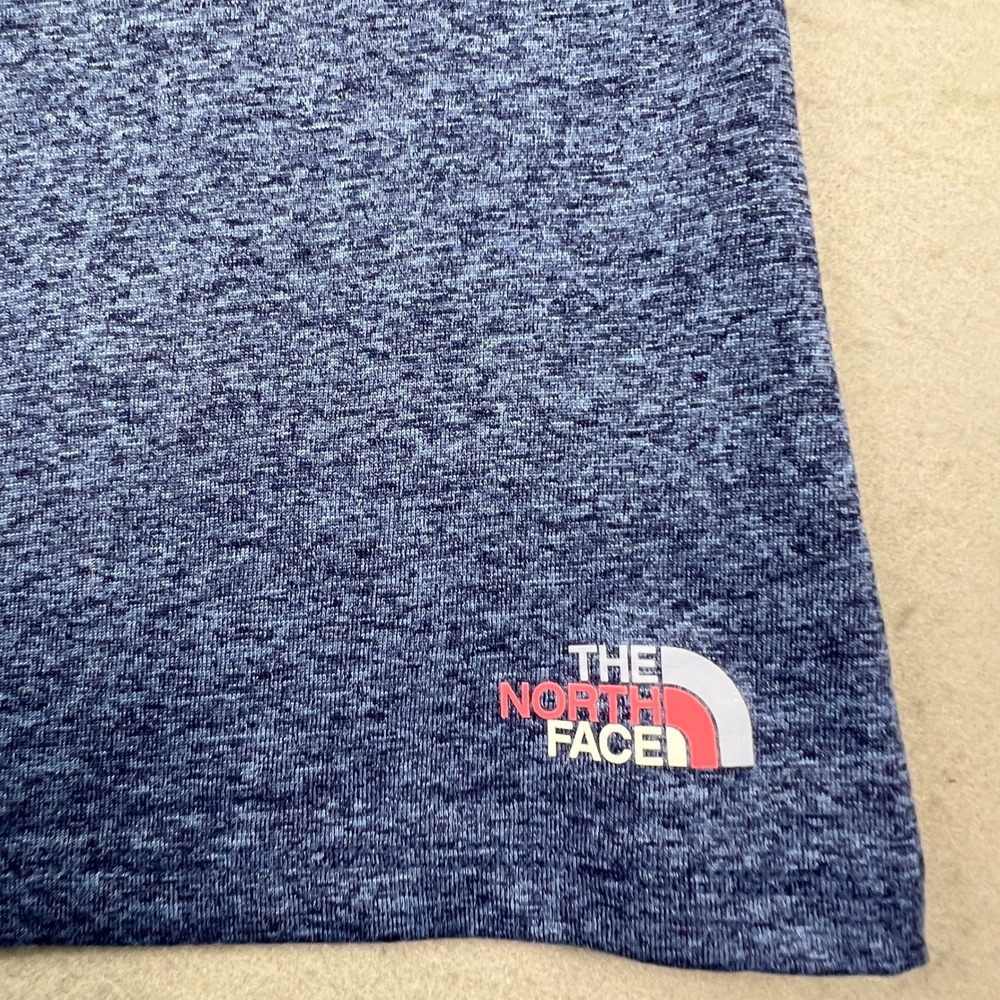 The North Face Tank Top Womens Large Blue Heathered Racerback Activewear Hiking - Picture 6 of 11